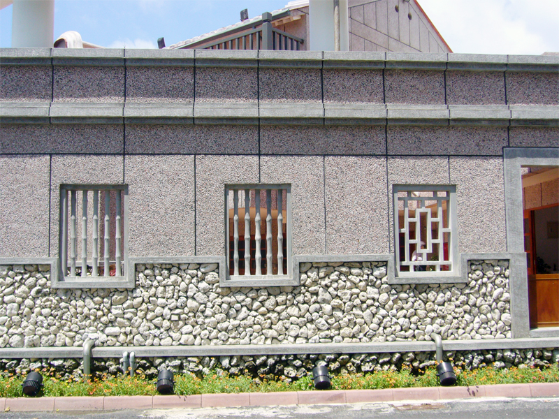 澎湖海洋地質公園中心外牆